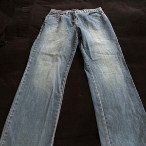 INC International Concepts. Faded women’s denim blue jeans. - PRICE-DROPPED!